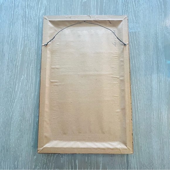 Framed Floral Painting by Serge Paquet 10.5” x 16.5” - Picture 11 of 12